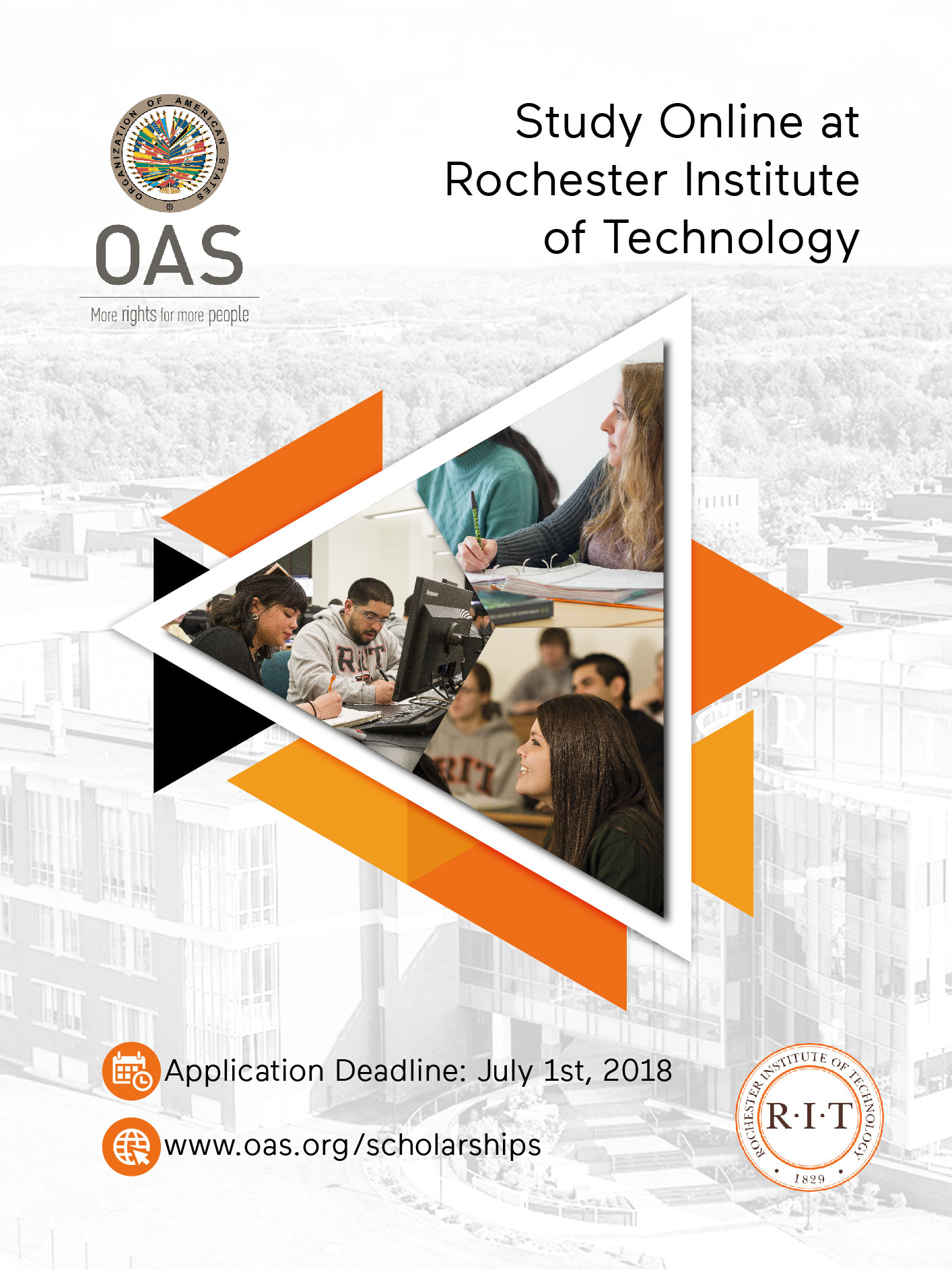 Maestrías Online en Rochester Institute of Technology(22 de junio de 2018)